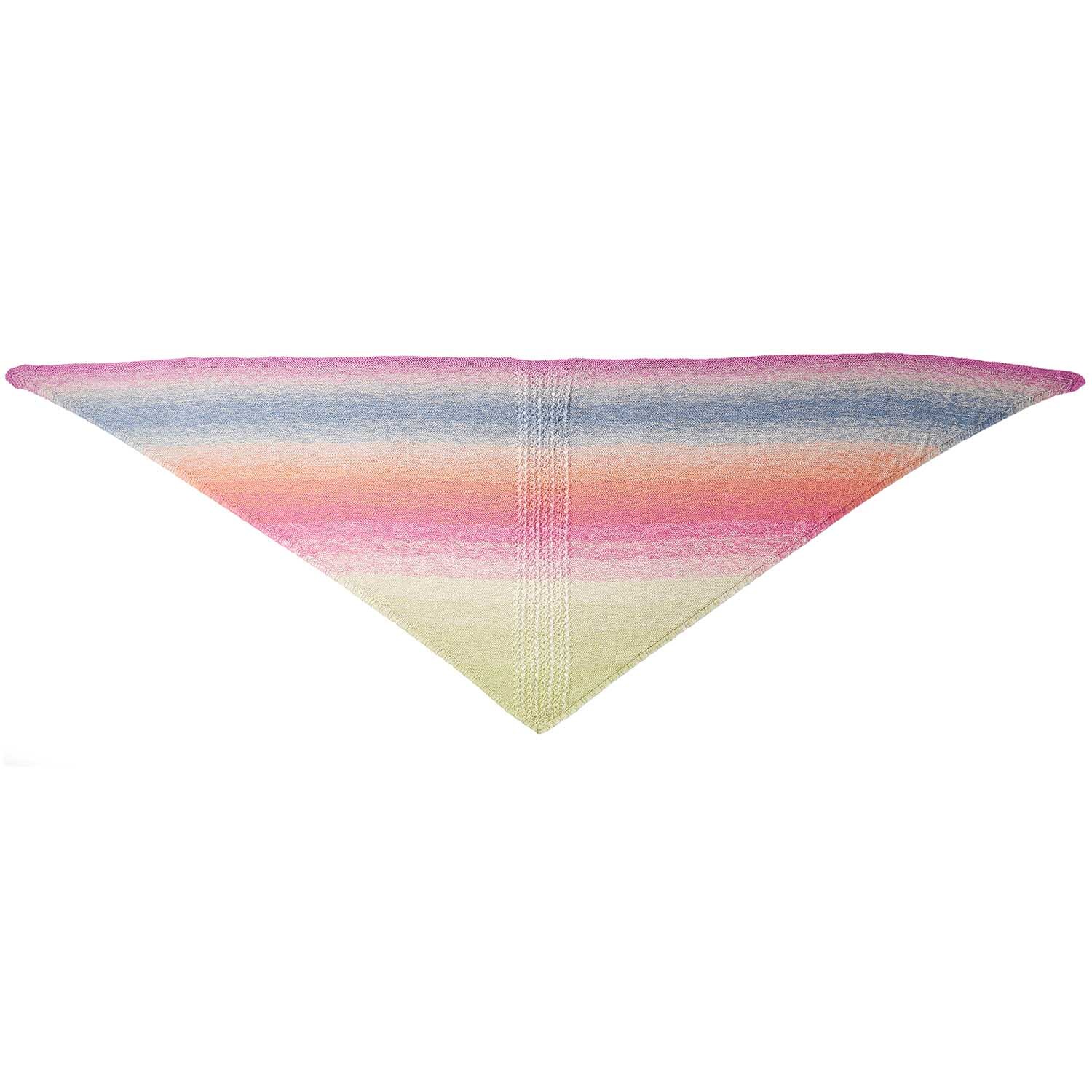 Creative Cotton Dégradé Lucky 8 200g 800m Couleur Ethno from Rico Design Creative Cotton Dégradé Lucky 8: Dreieckstuch in sanften Pastelltönen, ideal für Ethno-Looks.